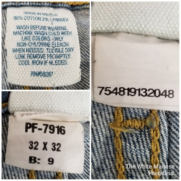 Urban Pipeline Distressed Blue Jeans Size 31x31 - Picture 7 of 8